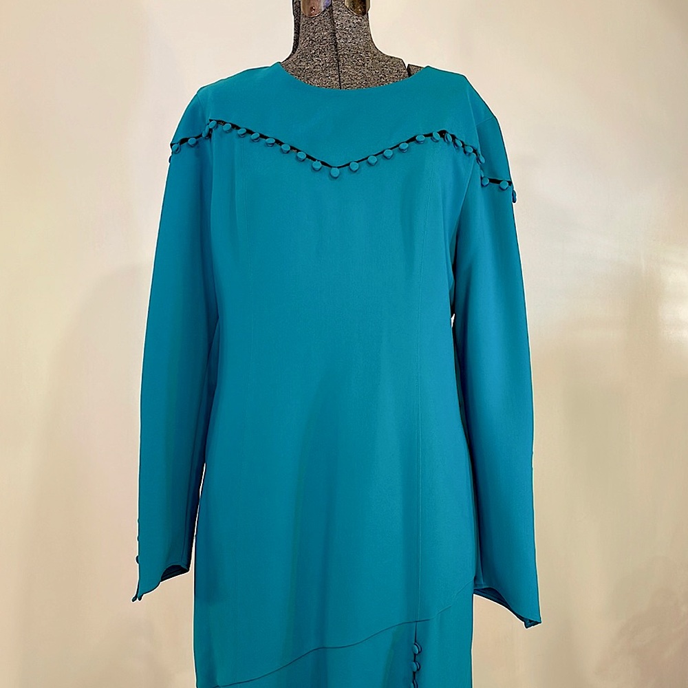 Turquoise Blue Prabal Gurung Dress